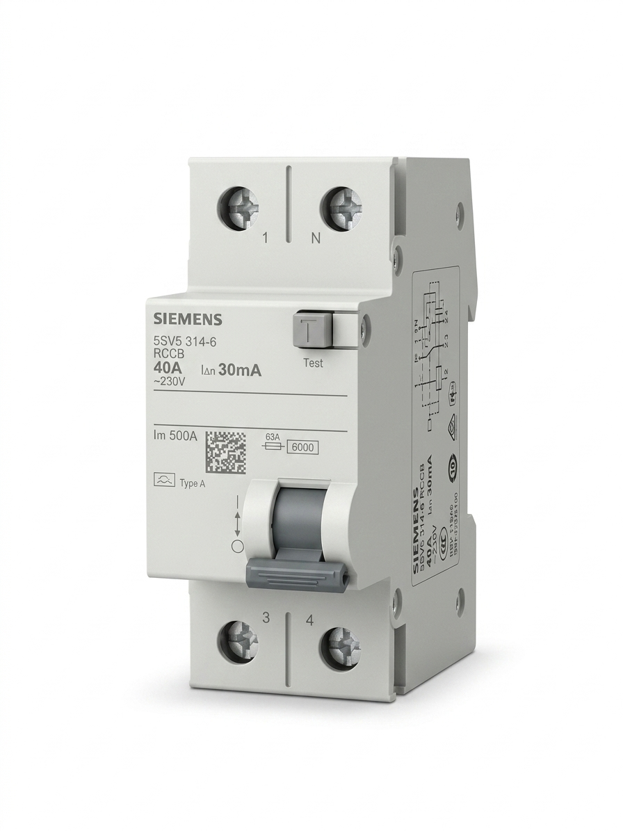 SIEMENS 5SV5314-6 KAÇAK AKIM KORUMA RÖLESİ