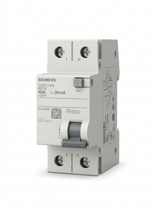 SIEMENS 5SV5314-6 KAÇAK AKIM KORUMA RÖLESİ
