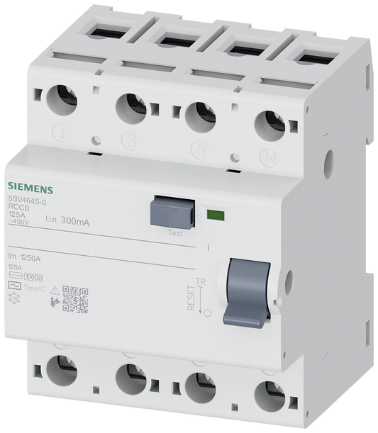 SIEMENS 5SV4645-0 KAÇAK AKIM KORUMA RÖLESİ