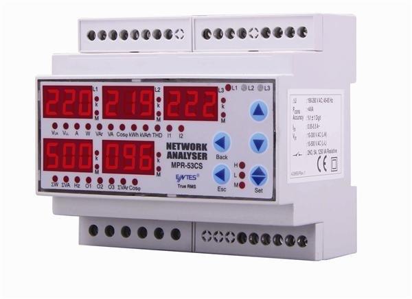 MPR-53CS-OG-DIN Şebeke Analizörleri