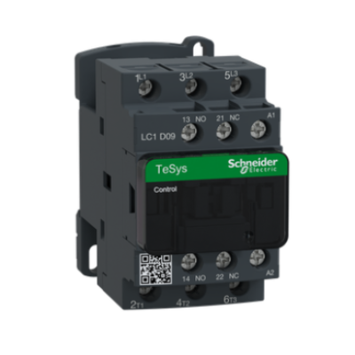 LC1D09M7 TeSys D Kontaktör - 3P (3 NA) - AC-3 - <= 440 V 9 A - 220 V AC Bobin