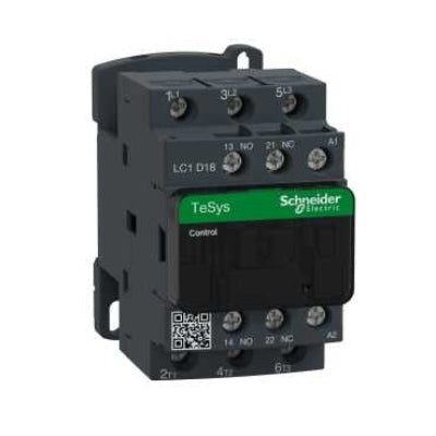 LC1D18B7 - 18A 7.5kW 1NA + 1NC 24V AC Kontaktör