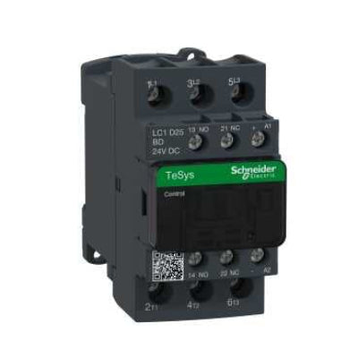 LC1D25BD - Tesys 25A 11kW 24V DC Kontaktör