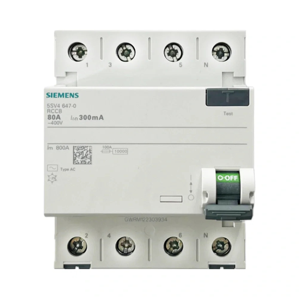 SIEMENS 5SV4647-0 KAÇAK AKIM KORUMA RÖLESİ