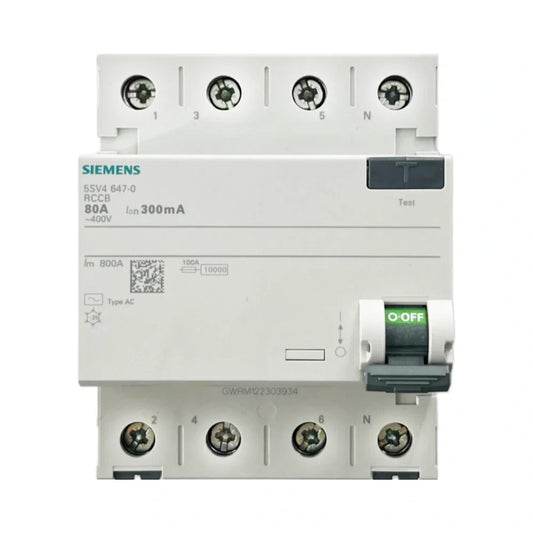 SIEMENS 5SV4647-0 KAÇAK AKIM KORUMA RÖLESİ
